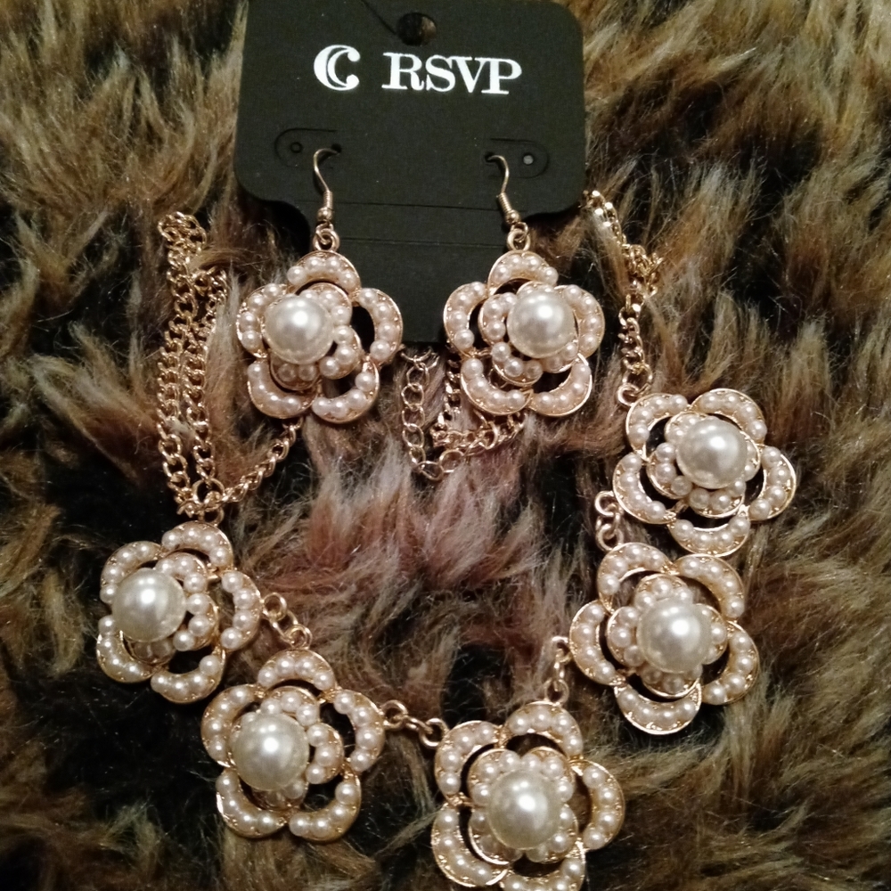 RSVP Necklace and earring set